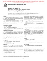 UNGÜLTIG ASTM D4613-86(1996) 1.1.1996 Ansicht
