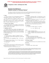 UNGÜLTIG ASTM D4639-86(1996) 1.1.1996 Ansicht