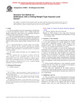 UNGÜLTIG ASTM D4694-96(2003) 1.12.2003 Ansicht