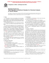 UNGÜLTIG ASTM D4698-92(2001) 1.1.2001 Ansicht