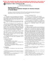 UNGÜLTIG ASTM D4698-92(1996) 1.1.2001 Ansicht