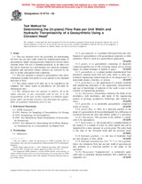 UNGÜLTIG ASTM D4716-03 1.12.2003 Ansicht