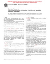 UNGÜLTIG ASTM D4787-93(1999) 1.1.1999 Ansicht