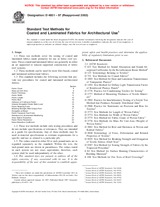 UNGÜLTIG ASTM D4851-97(2003) 10.1.1997 Ansicht