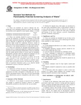 UNGÜLTIG ASTM D4982-95(2001) 1.1.2001 Ansicht