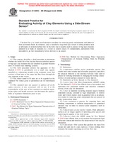 UNGÜLTIG ASTM D5000-89(2005) 1.6.2005 Ansicht