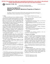 UNGÜLTIG ASTM D5026-95a 10.9.2001 Ansicht