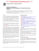 UNGÜLTIG ASTM D5035-06(2008)e1 1.6.2008 Ansicht