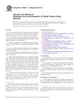 UNGÜLTIG ASTM D5035-11(2015) 1.7.2015 Ansicht