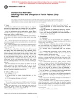 UNGÜLTIG ASTM D5035-95 1.1.1995 Ansicht