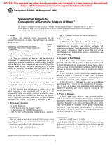 UNGÜLTIG ASTM D5058-90(1996) 1.1.2001 Ansicht