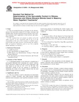 UNGÜLTIG ASTM D5095-91(2002) 15.9.1991 Ansicht