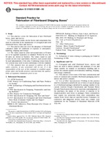 UNGÜLTIG ASTM D5118/D5118M-95 10.11.1995 Ansicht