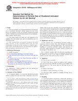 UNGÜLTIG ASTM D5158-98(2005) 1.10.2005 Ansicht