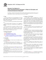 UNGÜLTIG ASTM D5176-08(2015) 15.6.2015 Ansicht