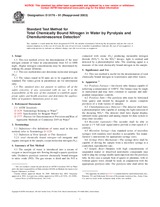 UNGÜLTIG ASTM D5176-91(2003) 10.3.2003 Ansicht