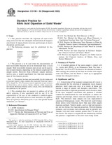 UNGÜLTIG ASTM D5198-92(2003) 10.4.2003 Ansicht