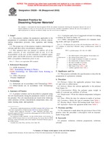 UNGÜLTIG ASTM D5226-98(2003) 1.11.2003 Ansicht