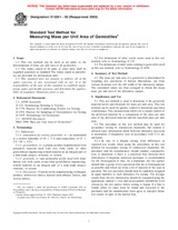 UNGÜLTIG ASTM D5261-92(2003) 15.6.1992 Ansicht