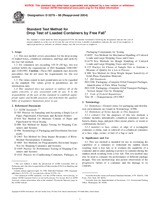 UNGÜLTIG ASTM D5276-98(2004) 10.4.1998 Ansicht