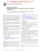 UNGÜLTIG ASTM D5281-98(2005) 1.3.2005 Ansicht