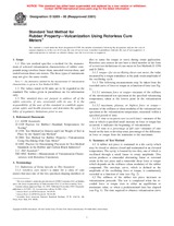 UNGÜLTIG ASTM D5289-95(2001) 10.9.2001 Ansicht