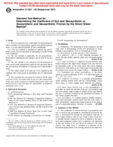 UNGÜLTIG ASTM D5321-92(1997) 1.1.1997 Ansicht