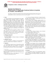 UNGÜLTIG ASTM D5350-95(2001) 1.1.1995 Ansicht