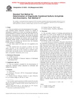 UNGÜLTIG ASTM D5352-95(2001) 1.1.1995 Ansicht