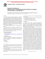 UNGÜLTIG ASTM D5352-95(2006) 1.4.2006 Ansicht
