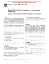 UNGÜLTIG ASTM D5354-95(2001) 1.1.1995 Ansicht