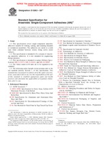 UNGÜLTIG ASTM D5363-03e1 1.12.2003 Ansicht