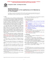 UNGÜLTIG ASTM D5383-02(2003) 10.5.2003 Ansicht