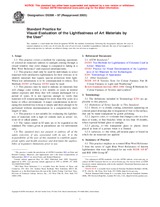 UNGÜLTIG ASTM D5398-97(2003) 10.5.2003 Ansicht
