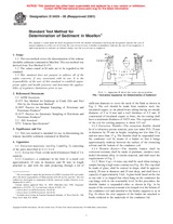 UNGÜLTIG ASTM D5439-95(2001) 1.1.1995 Ansicht