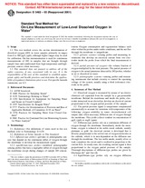 UNGÜLTIG ASTM D5462-93(2001) 10.6.2001 Ansicht