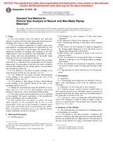 UNGÜLTIG ASTM D5519-94 15.3.1994 Ansicht