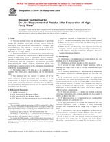 UNGÜLTIG ASTM D5544-94(2004) 15.9.1994 Ansicht
