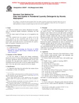 UNGÜLTIG ASTM D5547-95(2003) 15.4.1995 Ansicht