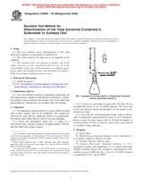 UNGÜLTIG ASTM D5564-95(2006) 1.4.2006 Ansicht