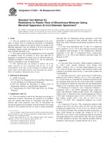 UNGÜLTIG ASTM D5581-96(2001) 1.1.2001 Ansicht