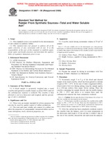 UNGÜLTIG ASTM D5667-95(2000) 1.1.2000 Ansicht