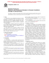 UNGÜLTIG ASTM D5818-06 1.6.2006 Ansicht