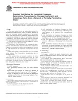 UNGÜLTIG ASTM D5850-95(2000) 1.1.2000 Ansicht