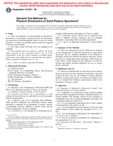 UNGÜLTIG ASTM D5947-96 10.10.2001 Ansicht