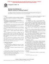 UNGÜLTIG ASTM D5965-02 10.1.2002 Ansicht