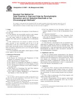 UNGÜLTIG ASTM D5987-96(2002) 10.7.1996 Ansicht