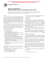 UNGÜLTIG ASTM D5993-99 10.1.1999 Ansicht