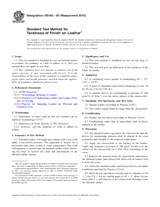 UNGÜLTIG ASTM D6183-00(2015) 1.5.2015 Ansicht