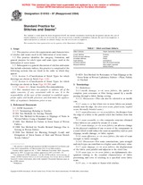 UNGÜLTIG ASTM D6193-97(2004) 1.10.2004 Ansicht